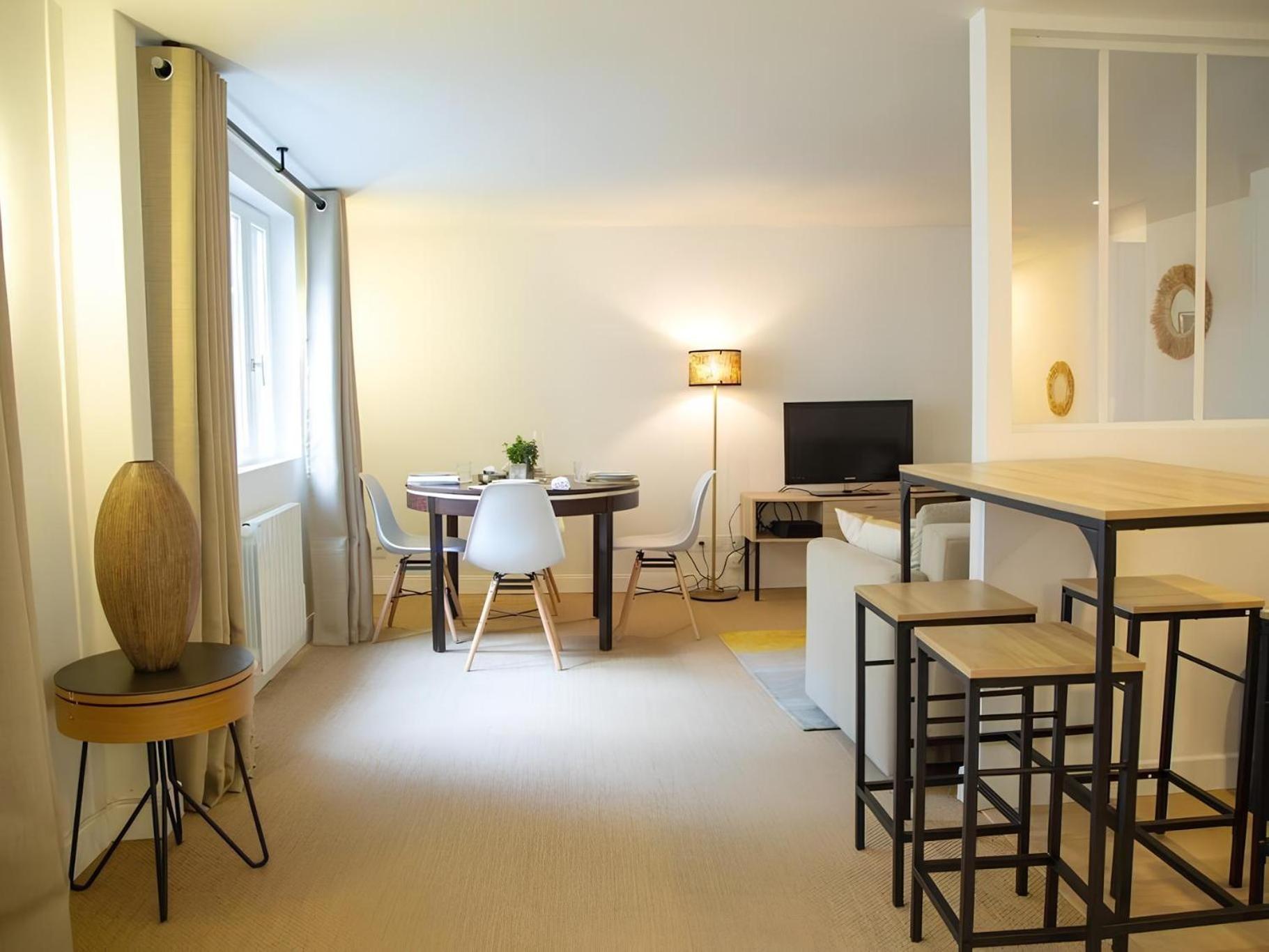 Fontenelle Appartement Calme Et Lumineux Rouen, Cathedrale "Menage & Linge Inclus " Buitenkant foto